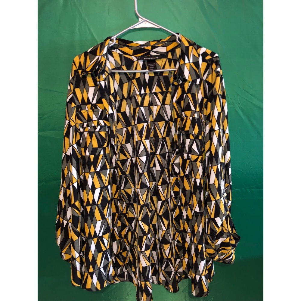 Ashley Stewart Button-Up Shirt